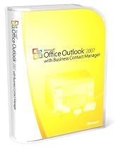 Microsoft Office Outlook 2007, with Business Contact Manager (PC CD)