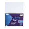 Tops(R) Quadrille Pad, Heavyweight Paper, 10 x 10 Squares/Inch, White