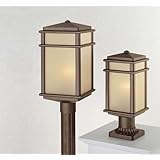 Murray Feiss Mission Lodge OL3408CB 1-LT 150w (19H x 9W) Outdoor Post Lighting in Bronze