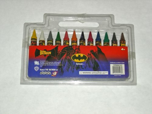  The Batman JUMBO 12 Crayons