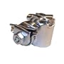 SBS Seat Rail Clamp " Silver
