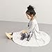 Zeagoo Kid Girls Clothing Cotton Butterfly Print Long T-shirt Skirt