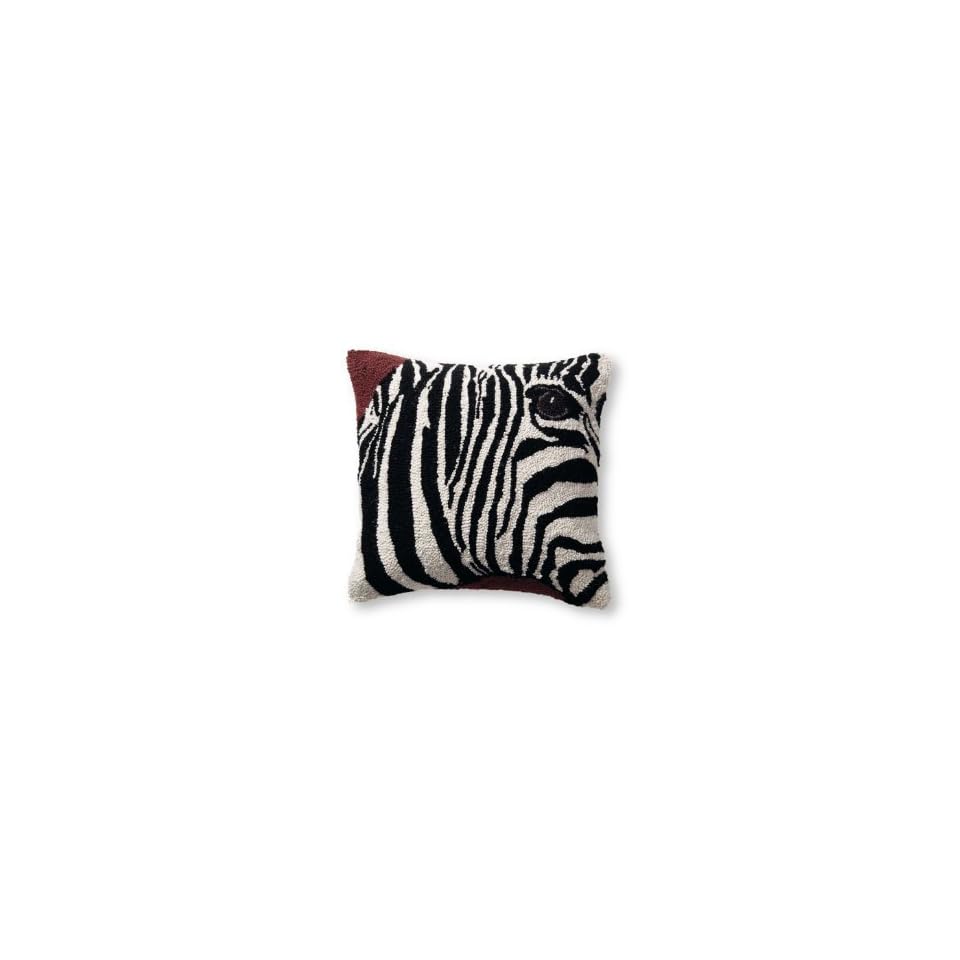 Zebra Face Pillow Grandin Road On Popscreen