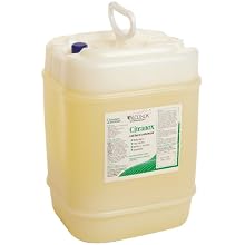 Alconox 1805 Citranox Phosphate-Free Concentrated Cleaner and Metal Brightener, 5 gallon Jerrycan