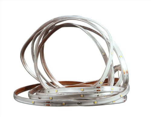 18' Green LED Indoor/Outdoor Christmas Linear Tape Lighting - White Finish 
18' Green LED Indoor/Outdoor Christmas Linear Tape Lighting - White Finish