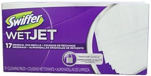 Swiffer Wetjet Refill,  Original Pad, 17 Count