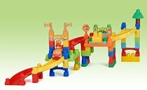 のりものブロック アンパンマン号とDXロードセット