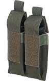 Leapers UTG Web System Double Pistol Mag Pouch, Green