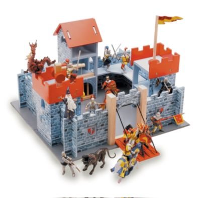 Childrens Toyshop  Toys : Papo - Castle Camelot Red