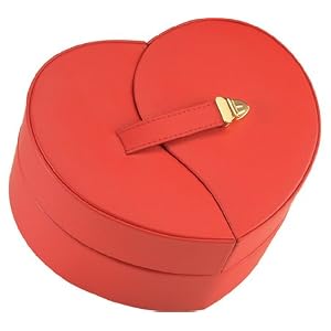 Royce Leather Sweetheart Jewelry Genuine Leather Box