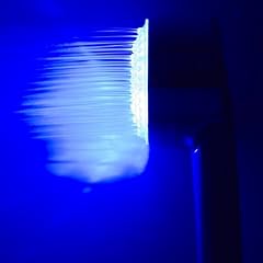 LED Duschkopf die Lichttherapie f�r die Dusche leuchtet je nach Wassertemperatur in verschiedenen Farben