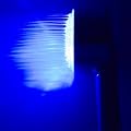 LED Duschkopf die Lichttherapie f�r die Dusche leuchtet je nach Wassertemperatur in verschiedenen Farben