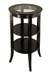 Winsome Wood Round Side Table, Espresso