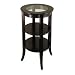 Winsome Wood Round Side Table, Espresso