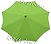 BELLRINO Decor Replacement SAGE Green Strong and Thick Umbrella Canopy for 9ft 8 Ribs SAGE Green (Canopy Only)