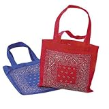 Bandanna Print Tote Bags - Bags, Wallets & Totes & Tote Bags