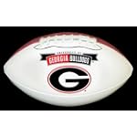Georgia Bulldogs Official Size Synthetic Leather Autograph Football