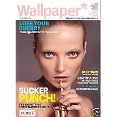 Wallpaper Magazine : The Entertainment Issue - December 2008 (Design Interiors Fashion Art Lifestyle Magazine: Inside: Lose your cherry - The long and short of the cocktail | We got game - Come play with us | Total waffle - Breakfast for champions)