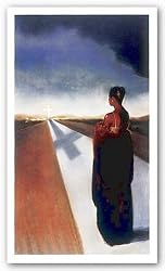 The Road by Laurie Cooper 10"x5.625" Art Print Poster