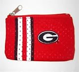 NCAA Georgia Bulldogs Athletic Mesh Coin Purse Keychain