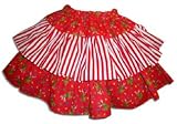 Reindeers & Candy Canes Holiday Twirly Skirt