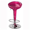Scooper Barstool - Metallic Pink