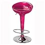 Scooper Barstool - Metallic Pink