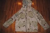 BRAND NEW ORIGINAL US ARMY ISSUE - ECWCS COLD WEATHER GORE TEX DESERT CAMOUFLAGE PARKA - SIZE : LARGE REGULAR