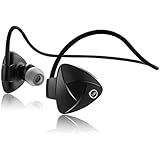 GRDE® Sport Stereo Bluetooth 4.0 Earphones, Splash-proof Sweatproof Headphones, Headsets with NFC Function for iPhone, Samsung, HTC, LG and Other Mobile Phones with Bluetooth(black)