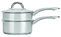 Range Kleen Stainless Steel 3-Piece 2-Quart Covered Double Boiler