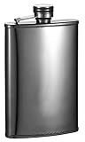UPC 849847000046 product image for Visol Outlaw III Gunmetal Hip Flask, 8-Ounce | upcitemdb.com