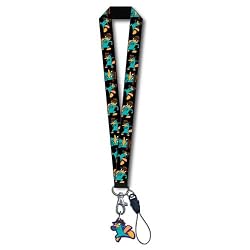 Phineas and Ferb Lanyard with Dangle