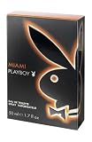 Playboy Miami, homme / men, Eau de Toilette, 50 ml Miami Playboy – verführerisch und sexy. Miami Playboy ist ein unwiderstehlich frisch-holziger Duft, der die Leidenschaft für das Leben einfängt. In der Kopfnote belebt und weckt ein spritziger Mix aus...