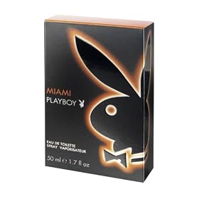 Playboy Miami Eau de Toilette Spray 1.7 fl oz (50 ml)