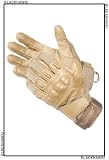 BlackHawk Hellstorm S.O.L.A.G. HD Hard Knuckle Gloves with Nomex, Coyote Tan, Size Large