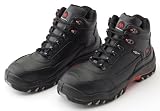 Aimont Safety Boots UK 5 EU 38 (Black & Red)