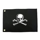 Outdoor Living : Marine Grade Pirate Flag -Olde Skull & Bones
