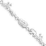 Sterling Silver Noah's Ark Bracelet