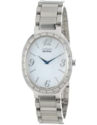 Citizen Womens EX1220-59A Eco-Drive Allura Diamond Accented Watch