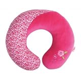 Tuc Tuc Pink Baby and Toddler Neck Support Pillow.Travel NeckSaver. Natural Berries Collection.