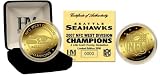 Seattle Seahawks 2007 NFC West Division Champions 24KT Gold Coin