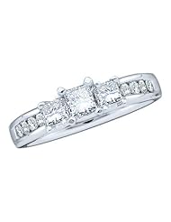 0.84CTW DIAMOND BRIDAL RING