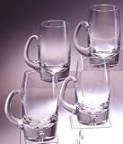 Review Crystal Clear & Industries  / Engraveable Beer Mugs Set of 4