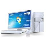 MESH Matrix Pro 250 Bianco with AMD Athlon II X2 250 AM3, 1GB ATI Radeon HD3000 GFX Full HD, 4GB 1333 Dual Channel DDR3 SDRAM, 500GB HDD, 22x DVD±RW, Microsoft 7 Home Premium pre-installed