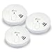 Kidde 0946 Compact Smoke Alarm with Built in Hush Button, 3-Pack