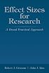 Effect Sizes for Research: A Broad Practical Approach