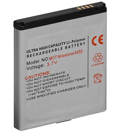 Wentronic Ersatzakku f&uuml;r Motorola Milestone (1150 mAh) Preisvergleich