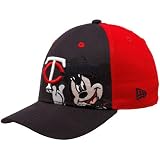 New Era Minnesota Twins Preschool Navy Blue-Red Mickey Pop-Up Adjustable Hat