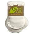 Gro Baby Organic Soaker Pad, White, 2 Pack