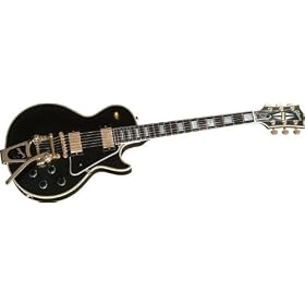 Gibson Custom 1957 Les Paul Custom 2 Pickup with Bigsby VOS Electric Guitar-Ebony Sale
